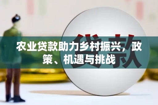 怀来农业贷款助力乡村振兴，政策、机遇与挑战