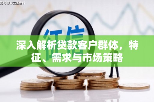 温州深入解析贷款客户群体，特征、需求与市场策略