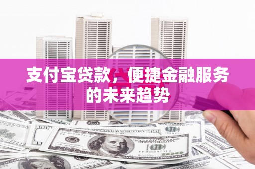 安南支付宝贷款，便捷金融服务的未来趋势
