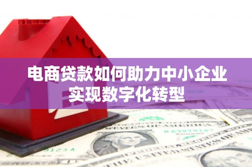 清新电商贷款如何助力中小企业实现数字化转型