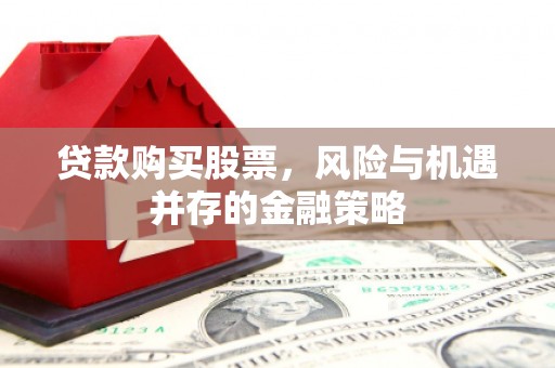 荔湾贷款购买股票，风险与机遇并存的金融策略