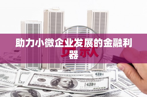 修水助力小微企业发展的金融利器