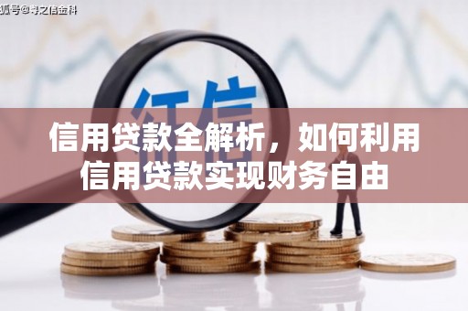 蒙自信用贷款全解析，如何利用信用贷款实现财务自由
