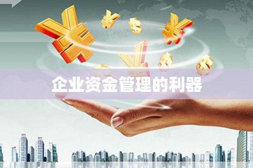 海淀企业资金管理的利器