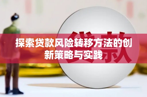 正宁探索贷款风险转移方法的创新策略与实践